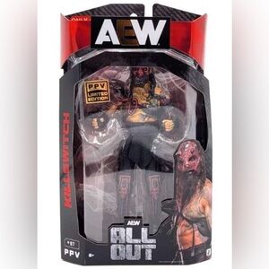 AEW Killswitch Action Figure - Black and Red (K6)